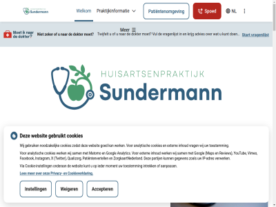 00 0344 08 1 12 13 17 2 2026 23 25 28 31 4002xl 58 631555 7 8 aandacht aanpass aanvrag accepter actuel adres adresgegeven advies af afsprak all allen analytic analytisch apotheek.nl apotheker app art assistent augustus beher bekijk belangrijk bereik besprek betrouw bezoekt bied blar bron consult contact contactopties contactpagina controler cookie cookie-instell cookies cookieverklar dag ded del denk dichtbij digital direct dokter dossier download e e-consult eenvoud elk en/of extern facebok gan gat gebruik gebruikt gegev gegeven geholp geopend geslot gevar gezond goed googl grag griepprik hand helas herhaalmedicatie hieronder hoofd hoogt houd huis huisartsenpraktijk huisartsenzorg hulp ieder informatie inhoud inschrijv instagram instell intrek ip ip-adres jar juist kam kind klacht kreg krijg kun kunt les lever lez lingedijk locatie luiz ma maandag mak map matomo mededel medicatie medicijn medisch mei menu mogelijk moment nederland nieuw nieuwtjes nl nodig noodzak omzet onderan onlin onz open openingstijd oppass partij patientenomgev patientenvertell per person plak plan plat pleister praktijk praktijkinformatie praktijknieuw privacy productie qualizorg regel regelmat regelt review rout sam september snel spoed spoedzorg stan start stell stop sundermann system t/m telefonisch thema thuisarts.nl tiel tip toestemm twijfelt twitter uitkomt uur veilig verder verhuiz verklar vertraagd vertrag vertrouwd verwerk via vimeo vind vindt voet volgjezorg voorop voorwaard vr vrag vragenlijst vrijdag vul waardor wanner war we websit wegen weiger wek wel welkom werk westnijlvirus wet wij wijzig x youtub za zeker zien zoal zodat zoek zoekt zorg zorgkaartnederland zorgzak zull