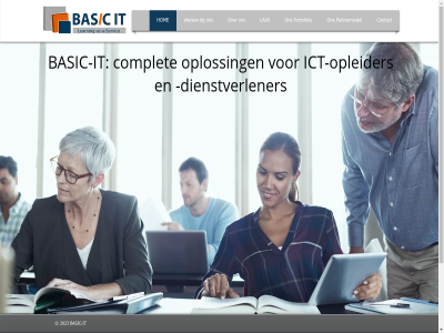 2023 basic basic-it complet contact dienst dienstverlener hom ict ict-opleider it las opleider oploss partner partnermodel portofolio werk