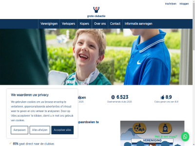 1 10 14 2 2025 2026 24 25 29 3 3.175 523 6 6.523 63 8 85 9 aanpass aanvrag accepter advertentie advertenties afwijz all allen analyser april bekend belev brow browse-ervar club clubactie clubkas contact cookie cookiebeleid cookies copyright cultur deelnam deelnem direct disclaimer ervar event faq februari gam game-event gat gebruik gemiddeld gepersonaliseerd gesprek gev grot haalt helpt iederen impact info informatie inhoud inlogg inschrijv januari jouw juni klein klik koper kracht laatst lotenkoper lotenverkoper maart maatschapp meedoen miljoen moment mooist national nieuw onderzoek ontvang opbrengst pagina partner policy privacy realiser sam samenwerkingspartner spaardoel sport sportveren startdatum stemt stichting supporter toont top totaalopbrengst trot united verbeter veren verenigingsgevoel verker verkoper verschill versterkt voorwaard vrag waarder we weplay wer werk winactie winactie-winnar winnar