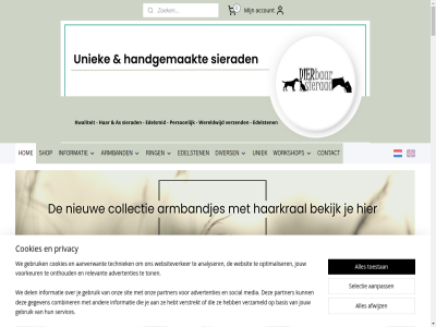 0 aankop aanmeld aanpass aanverwant account advertenties afhaalpunt afwijz algemen analyser armband basis beginn cadeaubon combiner contact contactgegeven cookies del dierbaar-sierad dierbar disclaimer divers edelsten gebruik gegeven haarkral handig hanger har hebt hengstenspecial hoevel hom hoofdtekst info informatie inschrijv jouw kral kralenarmband levertijd lievelingspaard lievelingspaard-sieraad-stappenplan mat media mijnwebwinkel naamlabel nieuwsbrief onthoud onz optimaliser order paardenhaarsierad paardenhar partner privacy relevant rever ring rss sal selectie servic services set shop sierad sinterklas sit sitemap social special speldjes spring stappenplan story stur techniek toestan ton uniek verstrekt verzameld verzend voorkeur voorwaard we websit websiteverker webwinkel wet winkel workshop zilver