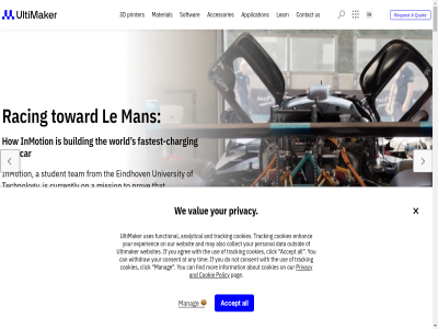 -2026 1.75 2.85 2011 3d 4 5 a about abs accelerometer accept accessories accuracy achiev actively aid all almost an and any application automotiv becom best build building built bundl by cad can car carer chamber charging cheetah chines choic click community contact control cookie cores cost cura currently custom defen depth design designed designer desktop development digital dimensional direct div download driv dual dutch eas easier easy ecosystem efficiency eindhov empower end end-us engineering-grad enginer english es europ expansion explor factor factory fastest fastest-charg feeder few filament find firmwar fit flow for formulated fr fram free french from full functional german grad heated high high-quality high-value how ideal improved in-depth industrial industrial-grad inmotion innovat innovation integrat into it italian its japan japanes join kep kit ko korean lab le lead learn legal level lies limit lines mad mak maker making man manag manufactur market material metal method million mission mm mobility mor most motion new newsletter nl on operation or our pack packag pag part partner party perfect performanc pla planner popular portal potential power prepar pres print printer printing privacy pro processes product production professional prototyp prov quality question quiz quot rac racing rang redesigned reduc reliabl repeat repeatability repeatabl request reseller result rigid running s s3 s5 s6 s7 s8 series setting simplified simplifies simplify sizes softwar spanish specialized specific start statement streamlines student support sustainabl system tak team technology term test that the their them they think third third-party to tol top toward trusted ultimaker university unlimited unlock us use user using value versatility video watch we widest with without workflow world xl you your