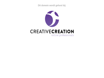 creativecreation.nl domein gehost onlin professional