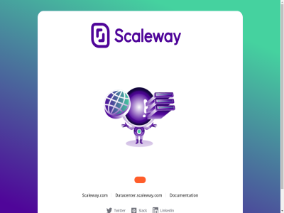 by datacenter.scaleway.com documentation hosted linkedin scaleway scaleway.com slack twitter