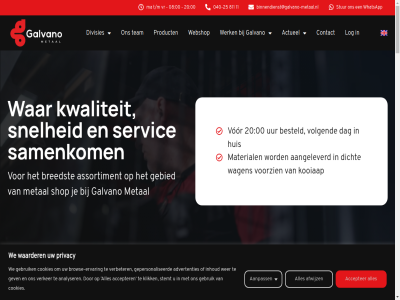 -25 00 040 08 11 20 2025 811 aangeleverd aanpass accepter actueel advertentie advertenties afwijz algemen all aluminium ambitieuz analyser assortiment b.v bekijk bend benieuwd besteld beteken binnendienst@galvano-metaal.nl blik blog bouw bred breedst brow browse-ervar collega combiner contact cookies dag dicht diep divisies ervar expres galvano gebied gebruik gepersonaliseerd gev groothandel hom huis informatie inhoud jarenlang jij jong jou kantwerk klik kooiap kwaliteit laser les leveringsvoorwaard log ma material mee metal mvo nem nieuw onz optima optimal optimaliser partner podcast policy privacy product productieproces recht rout rvs samenkom scsn/edi servic shop snelheid snell stal stel stemt stur t/m team toekomst uur vacatures veelgesteld verbeter verker volgend voorbehoud vooruitstrev voorzien vor vr vrag waarder wagen war we webshop welkom wellicht wer werk whatsapp wij