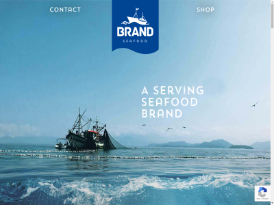 a brand contact hom seafod serving shop