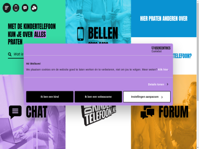 -0432 0 00 0800 1 11 2 21 4 aanpass ander anoniem bel bell chat cookies dag detail digitoegank e elk en forum goed gratis he hom homepag huisregel informatie instell jaarverslag jou kind kindertelefon klacht klik kom kun lat ld leerkracht lop plaats prat privacy stag ton uur veelgesteld verbeter volg volwass volwassen vrag vrijwilliger we websit welkom werk werkt wet