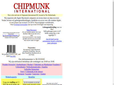 aanbied adress analiser and apparatur barcodes bestell boek bok bov by chipmunk data ean13 eigen email foto fraudster furnis garantie gebruikt gegeven geheug geheugenuitbreid hand harry hel ieder international isbn krijg lever leveringsvoorwaard mac mailing natuurkund nieuw ontvangt onz overzicht pagina produc produkt recovery reparaties s sales@chipmunk.nl serienummer serienummer-analiseer-pagina smak tien tit toepass tom uitbreid upc valt verkop vermak verstur vertell vrag water we wek welk wer wet winkelwagentj zoek