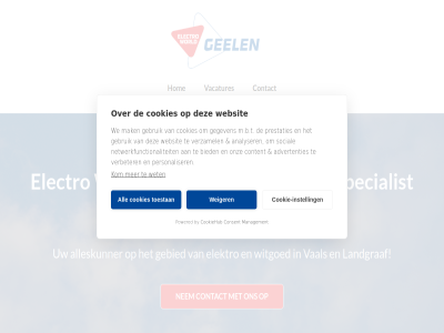 advertenties all alleskunner analyser bied by consent contact content cookie cookie-instell cookiehub cookies electro elektro gebied gebruik gegeven gel hom instell kom landgraf m.b.t mak management nem netwerkfunctionaliteit onz personaliser powered prestaties social specialist toestan vacatures val verbeter verzamel we websit weiger wet witgoed world