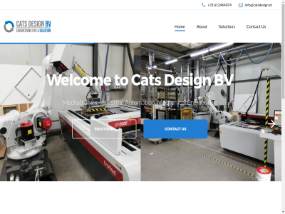 +31 20 2024 612464074 about an automation bv cat company contact design enginer experienc hom industrial info@catsdesign.nl link mechanical mechatronic quick solution to us welcom with year