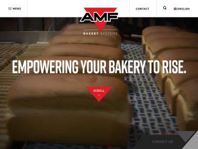 amf automated bakery contact content empower english equipment logo menu ris scroll search skip solution to us your