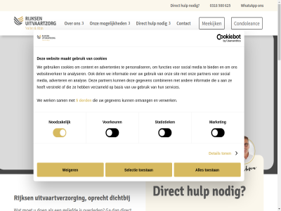 0 0318 06 1 2 3 3901 415 5 500 61 621 625 99 acut advertenties adverter afscheid agency all analys analyser basis begraafplat begrafenis begrafenisondernemer begrav bent betrok bied brand combiner condoleanc contact content cookies crematie crematorium cremer dag del derd detail dicht dichtbij dierbar ding direct dkgs doet e e-mail ec ede functies ga gebruik gegeven geliefd geregeld gev gewon goed grag hand hart hoev hulp improv info@rijksenuitvaartzorg.nl informatie informer kamer kerkewijk klant kost lat lev liefdevol maakt mail market media meekijk misschien mobiel mogelijk muziek natuurbegrav neemt nodig noodzak ontvang ontzorg onz oprecht overled partner personaliser prat rad realisatie recht red rijks rouwkamer rustig sam selectie seo services sit social statistiek sterfgeval strak telefon terechtgekom toestan toestemm toestemmingsselectie ton uitvaart uitvaartverzorg uitvaartwens uitvaartzorg vastlegg veenendal verstrekt vertell verwerk verzameld verzeker voorbehoud voorkeur vorm we websit websiteverker weiger welkom werk whatsapp wilt