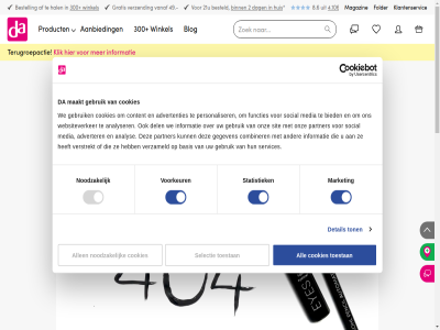 .. 1 10 2 21u 3 300 4 4.106 49 6 8 8.6 aanbied aanbieder account actievoorwaard advertenties adverter af algemen all allefolder allen analys analyser assortiment basis beauty beautyx bedrijfsgegeven bestat besteld bestell bied binn blog cadeaubon cadeaukaart combiner consent contact content controler cookies cookieverklar da da.nl dag del detail disclaimer drogist eyelov folder functies ga gebruik gegeven gevond gezocht gezond gezondheidscheck gratis haarverzorg hal hand hom homepag huis informatie inschrijv inspiratie keurmerk klantenservic klik lichaamsverzorg maakt mag magazin market media medicijn meld mondverzorg nieuwsbrief noodzak oep ondernemer onlin ontvang onz openingstijd opnieuw pagina partner persbericht personaliser privacy product retourner review selectie selection services sit social specialist spelling statistiek t terug terugroepactie thuiswinkel toestan ton vanaf veilig verklar verkop verstrekt verzameld verzend verzorg volg voorkeur voorwaard vriendelijk waarborg we webshop websiteverker welk werk winkel winkelpagina wondverzorg zeker zelfzorg zoek