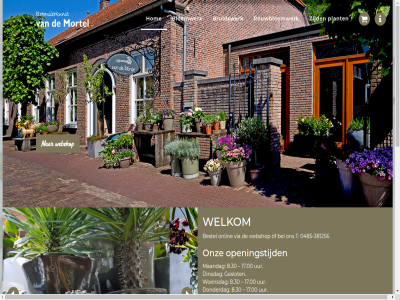 -381256 0485 16.00 17.00 2026 27 5 5845 8 8.30 algemen alsmed anthonis apart april bd bel bestel bevrijdingsdag bloem bloemarrangement bloemsierkunst bloemwerk boeket bruid bruidswerk dinsdag donderdag geslot gespecialiseerd grag handgebond hom info@bloemsierkunstvandemortel.nl koningsdag lat leveringsinformatie maandag mei mogelijk molenstrat mooi mortel of onlin onz openingstijd plant privacy proev rouwbloemwerk ruimst sfer sint specialism t uur via voorwaard vrijdag webshop welkom wij will woensdag woord zak zaterdag zien zijd zin