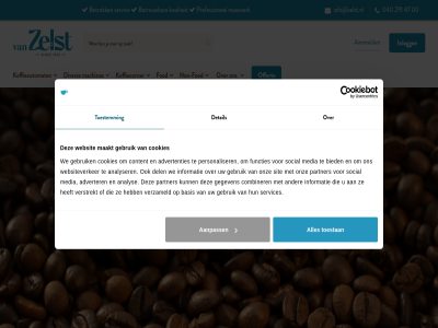 0 00 040 1 2 291 4 47 aanmeld aanpass aanvrag advertenties adverter analys analyser automat basis betrok betrouw bied combiner content cookies del detail diver duurzam fod functies gebruik gegeven info@zelst.nl informatie inlogg jouw keuzehulp koffie koffieautomat koffiecorner koffiemachin koffiemachines koffiepartner kwaliteit maakt maatwerk machines media non non-fod offert onz partner personaliser professionel servic services sit social toestan toestemm verstrekt verzameld we websit websiteverker zelst