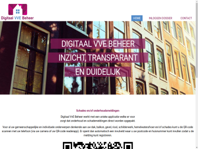 11 5683 algemen applicatie automatisch balkon bedrijf behandel beher best bevestigd binn buitenweg camera cod contact dak denkend digital direct dossier duidelijk en/of gemeenschapp gevel hemelwaterafvoer hom huisnummer individuel info@digitaalvvebeheer.nl inlogg invull invulveld inzicht komt kunt melding neemt onderhoud onderhoudsmeld onderwerp opent opgenom opgepakt pm postcod qr qr-cod readerapp registrer riool scann schad schademeld schades schilderwerk sitemap telefon transparant uniek via voorwaard vve war welk werkt zodat zorgt