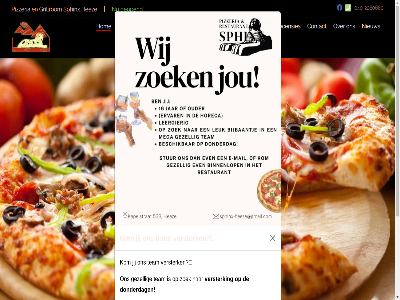 -2260680 040 16 53 53b aanbied bekijk belangrijkst bijban binnenlop contact donderdag enthousiasm ervar even geopend gezell grillrom hez hom horeca horeca-ervar interes jar jij jou kapelstrat kom leergier leuk lijkt mailtj meegenom menu menukaart mooi nieuw ouder pizzeria recensies reserver sfeerimpressie sphinx sphinx-heeze@gmail.com stur team versterk via vind we werk wij zin zoek