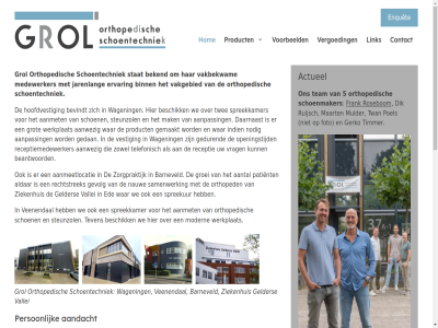 0317 1 412 5 aandacht aangepast aangeslot aanmeetlocatie aanmet aanpass aansluit aantal aanwez actueel adviser aldar barneveld beantwoord bedrijf bekend beschik best bevindt binn bv communicatie contact daarnaast daarom dienst dik direct ede eerst elk en energie enquêt erkend erkenningsregel ervar foto frank ga gedan gedur gehel gelder gemaakt gerko gesprek gevolg gezocht goed grag groei grol grot helder hom hoofdvest hop hou houd hulpmiddel ieder indien individueel info@grol-orthopedie.nl inhoud jarenlang jij klachtenprocedur klein krijg les leverancier link maart mak medewerker medisch mei mens meting modern mooi mulder nagenoeg namen nauw nederland nieuw nodig nvos onmog onz openingstijd oploss orthoped orthopedisch patient person poel praktijk privacyverklar product receptie receptiemedewerker rechtstrek rosebom rozenstrat ruijsch samenwerk schoen schoenmaker schoentechnici schoentechniek semh serieuz servic situatie snel spreekkamer spreekur stat steunzol stichting t team telefonisch terwijl teven tijden timmer twan twee universel vacatures vak vakbekwam vakgebied vakwerk vallei vanaf veenendal verder verdiep verening vergoed verschill vervaard vervaardigd verwelkom vestig voetklacht voetproblem voorbeeld vrag waarbij wacht wagen war we wens wer werkplat werkzam wij ziekenhuis zorgpraktijk zorgvrag zowel