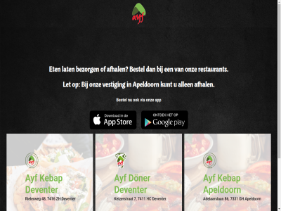 055 07 45 48 7 7331 7411 7416 785 86 adelaarslan afhal allen apeldoorn app ayf ayf.nl bestel bestell bezorg deventer doner eten gh hc kebap keizerstrat kunt lat let onlin onz restaurant rielerweg vestig via zh