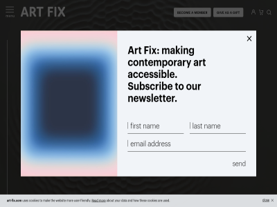 a about accessibl and are art art-fix.com as becom clos contemporary cookies data edition episodes fix friendly gift giv how learning mak makes making member menu mor new newsletter our read stories subscrib the thes to used user user-friendly uses way websit your