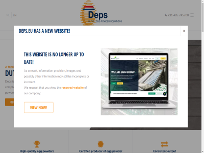 +31 -745700 1 120 140 1884 2015 2026 3 4 495 6004 745700 a abbreviated about accord add addition advanced air albumin also an and are art as at b.v bakeries baking barn basis be befor being ben best brand build built busines but caged can certification certified chick chicken client collaboration companies company complies condition consistent contact control corner cost cream custom customer customer-specific dat decided delivery demand dep deps.eu development distiller dressing drying due dutch e egg either enter equipment equipped erected every exampl examples export facility factory family few film filtered first flexibl flour fod for free from fundamental furnished giv graafschap group grow growing grown hard has hav high high-quality highest hom hornelan ht ice images includ incomplet incorrect independent industrial industry info info@deps.eu information ingredient it its itself j just key limburg link long longer mad market may meat mixtures modern monitored most nam netherland new nl no now offer or organically other our output outsourc partner per plac plant policy position possibly potato powder powdered premis previously prides privacy proces process produc producer produces product production provid provision purified qualitativ qualities quality rang ready ready-to-us renewed request requirement result rising salad salt satisfy sauces serv short sinc sitemap so solution specific standard stat still strength strictly such sugar supply t tak technologies technology term thank that the thes this tier timely to tonnes top top-tier tradition transport under up us use used vacatures view way we webdesign websit weert wek wher which whit whol why wid will with work world worldwid yolk you