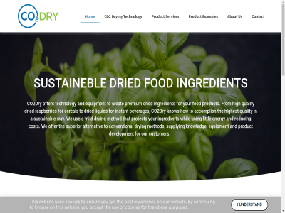 +31 0 11 1382 15 17th 18 2018 2020 2021 221 24 294 457733 5 a about abov accept accomplish addres affordabl against alternativ and are belgium best beverages brow budapest by capacity cereal clean co co2 co2dry consumption contact continu conventional cookies cost creat customer customized development dried dry drying energy ensur equipment examples experienc february feyecon fod for from get grant high highest hogeweyselan hom how i implement info@co2dry.com ingredient instant intrafod its january jl know knowledg kortrijk liquid littl low may method mild mission mor netherland new offer on our pilot powered premium proces processes product protect provid purposes quality raspberries read reduc result s september services specialized superior supplying sustainabl sustainebl technology that the this to understand updat upgrad us use uses using vida way we websit weesp whil worldwid you your