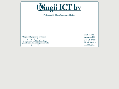 bv ict kingii