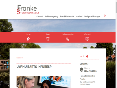 -7 -745069 -8 0294 08.00 1 13 1381 1384mc 17 17.00 1c 1e 1e-lijnszorg 1k 2 2021 2023 2024 2025 21 22 9 a aanbod aandoen aanmeld aanmeldzuil aanstipp aanvrag aard adviser afsprak all antwoord apothek assistent assistentes avond bebouwd behandel beher bekijk belangrijkst belegger bell belt bent bereik berg besprek bestell betrok betrouw beveiligd bewegingsapparat bezoek bied bijvoorbeeld binn birnie blaricum bloeddruk bloemendalerpolder bolt c.j centrum cn consult contact contactformulier cookiewetgev daarmee daarom dag december del den dependanc dichterbij diem diemerdamplein dinsdag diploma dossier driemond e e-consult efficienter eig eind elk eva facebok feestdag fleurique form fort frank fysiotherapeut gat gebied gebruikt gekom gelijk gem geopend geregeld gericht geslot gespecialiseerd gevestigd gezien gezocht gezondheidscentrum gister goed grag gravelandseweg gren grenst grenz hart hechting hel herhaalmedicatie herhaalrecept hiervor hog hom hop houdt houtenlan huisart huisarts huisartsenpost huisartsenpraktijk huisartsenteam huisartsenzorg huisartsgeneeskund huisartspraktijk huisbezoek informatie ingeschrev inschat inschrijfformulier inschrijv intentieafsprak internetportal investment inwoner inzag jadico jar juli k kader keverdijk kijk klacht klik kom kort krijgt kunt labuitslag landingspagina lang leeuwenveld les lever lijnszorg locatie log logo maakt maandag maart mag mak mat medicatie medicatiedossier medisch mei meldt merel met middel mijngezondheid.net mog mogelijk mol muid muiderberg muiderweg naast nachtur nederhorst nem nieuw nigtevecht nodig omgev omstrek onlin onz open openingstijd ophal opnem opnieuw optie optimal organiseert oud pagina patientenomgev patientenportal patientomgev persbericht poh prachtig praktijk praktijkhouder praktijkinformatie praktisch print privacyverklar raadpleg realisatie recept receptenlijn rechtdoorzee red rout s s-gravelandseweg sam samenwerk schrijf set speciaal specialisatie spoed spoedeis sportspreekur spreekur stad stad