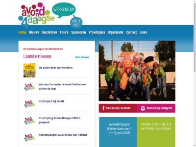 -5 1 10 18.00 18.15 18.30 2007 2025 2026 3 5 a4dwerkendam@gmail.com achter ah all ander avond4daagse bestur boy contact copyright dag defil dorp eindig facebok fantastisch foto gat geopend gestart groet holland hom hosting hou houdt ieder inschrijv instagram jaarlijk juni kantin kijk kilometer km kozak kunt laatst lik link lop media namen nieuw nvo opnem organisatie organiser plezier realisatie rout routes rug s safari sind sit sponsor sportiev start t/m uur vanaf verband verschill via vind volg vrijdag vrijwilliger we websit wek welkom werkendam wij