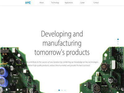 about ame and application carer contact develop manufactur product s technology tomorrow