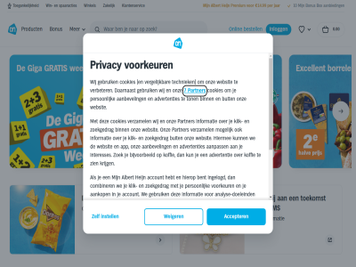 0.00 10 14.99 2x 7 aanbevel aanbied aankop aanpass accepter account advertentie advertenties ah albert allen analys analyse-doeleind app assortiment bent bestell bijvoorbeeld binn bio bonus boodschapp borrel boterzacht box brod buit combiner cookiebeleid cookies daarnaast deal diptip doeleind doritos drag excellent extra fris friszoet ga gebruik gef gegeven geplaatst giga gratis grootst hebt heerlijk heijn hiermee hierop hoofdinhoud iederen informatie ingelogd inlogg instell interesses intrek jar kader keuz kies klantenservic klantinzicht klik klikt knapper koffie korting krijg krokant kun lekkerst lenteproduct les lever luchtig mild min mogelijk ms nog noodzak onlin ontdek onz partner per person persoonlijker premium privacy privacybeleid product recept smak snel spaaracties spar supermarkt techniek terra tijgerjasj toegank toekomst toestemm ton verbeter verfijnd vergelijk verwerk verzamel via vier voorjar voorkeur wanner we websit weiger wek wij wijzig win winkel zakelijk zien zo zoek zoekgedrag