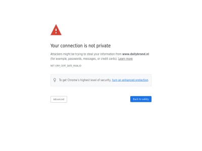 advanced attacker back be card cert chrom connection credit dailybrand.nl dat enhanced err error exampl for from get highest information invalid learn level messages might mor net not on or password privacy privat protection s safety security steal to trying turn www.dailybrand.nl your