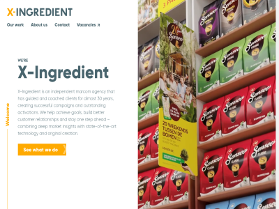 about agency an contact do independent ingredient our see us vacancies we what work x x-ingredient