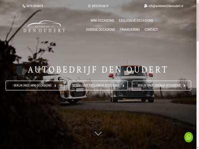 -6614 00 0416 09 10 13 15 18 30 4261 69 aalburg all ambachtstrat autobedrijf bekijk christ contact den dinsdag donderdag exclusiev financier geslot info@autobedrijfdenoudert.nl maandag mini occasion onz openingstijd oudert over reserved right robbert tj vrijdag wijk woensdag zaterdag zondag