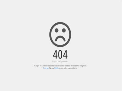 404 bestat bezoek fout ga gevond kiez pagina probeert terug voorgedan wintelr