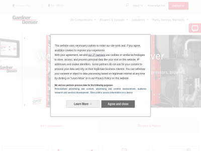 160 27 a about acces addresses advertis agree agreement air analytic and and/or any are ask at audienc based blower busines by can clicking clos compressor consent contact content cookie cookies data denver development devic distributor do experienc find follow for gardner gardner-denver germany global help how hub identifier if improv industrial industries information interest ip knowledg leading learn legitimat lik mak manufacturer measurement mobil mor necessary not object offices on or our part partner personal personalised policy privacy proces process provider pump purposes quot rely request research servic services similar sit som stor support technologies the their this tim to us use uses vacum visit warranty we websit welcom with withdraw work world year you your