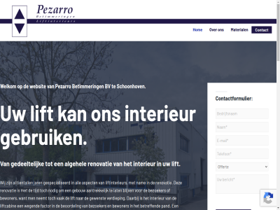 01 0182 20 2026 2871 38 74 7401 aantrek achterweter algehel algemen all aspect b.v bedrijf bedrijfsnam bekend beoordel bericht bescheid bestat betimmer betreff bewoner bezoeker blijv breng bv contact contactformulier copyright daarbij daarvan dag direct divers e e-mail eer eindresultat element elk enkel ervar factor flexibel fris funder ga garantie gat gebouw gebruik gedeelt gek gespecialiseerd gewenst gewon goed grootschal grot helder hom hoogwaard houd huis info@pezarro.com inhoud installatie interieur inzicht jar kop kunt kwalitatief lat led les leverancier liever lift liftcabin liftenbranch liftinterieur los lux mag mail mak materiaal material meerder moderniser mogelijk mooi nam neemt nem net nodig offert onz oploss pand pezarro plafond portofolio privacy prober productie qua renovatie respect rk ruimschot schoonhov speler standaard stukj superlux telefon telefonisch tientall tijd titel toepas uitstral vak vast vel verder verdiep verklar verlicht verschil verstur verwacht vind volled voorbeeld voorrad vrag waarborg war we websit wegend welkom wereld werk werkplat wij zegt zelf zer zoal zodat