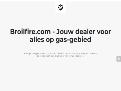 broilfire.com contact dealer garantie gas gas-gebied gebied jouw nem onz product vrag