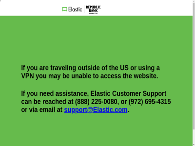-0080 -4315 225 695 888 972 a acces are assistanc at be can customer elastic email if may ned or outsid reached support support@elastic.com the to travel unabl us using via vpn websit you