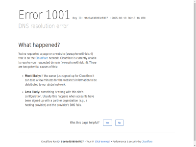 -03 -10 06 1001 15 16 2025 91e0 a account ad38893cf807 and are be ben by can causes click cloudflar configuration currently distributed dns domain e.g error fail few for global happen happened hav helpful hosting id if information ip it just les likely minutes most network no on organization our owner pag partner performanc potential provider ray requested resolution resolv reveal s security signed sit someth tak that the ther this to two unabl up usually utc ve websit what when with wrong www.phonekliniek.nl yes you your