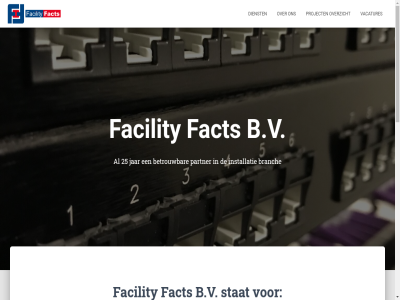 +31 -17 -54 00 11 182 25 2821ag 34 52 8 b.v bekabelingsconcept bereik betrouw branch communicatie contact denk dienst duidelijk facility facilityfacts.nl fact geinstalleerd gekwalificeerd gerenommeerd hog info@facilityfacts.nl installatie installer jar kantooradres klant kwaliteit maandag manier mee messag mogelijk nederland nem ondersteun ontdek ontzorg overzicht partner personel project schakel send snel stan stolwijk telefonisch tentweg totaaloploss vaandel vacatures vrijdag war we werk