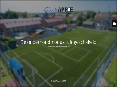 2018 beschik clubappie.nl ingeschakeld onderhoudmodus opbouw snel websit wer
