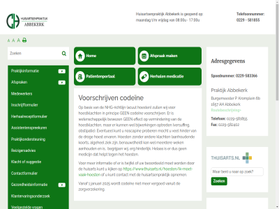 -581855 -582402 -583366 /hoesten/ik-moet-vaak-hoesten 00u 0229 08 1 11.00 12.00 15.45 16.45 1657 17 2 2025 581855 6b a aanhoud abbekerk abbekerk-twisk accreditatie acut adresgegeven advies afsprak ah algehel apothek assistentenspreekur balie bang basis begrijp beher belt benauwd bent beoordeeld bepal besteld beter bewez bijwerk binn burgemeester codein contact contactformulier cookiewetgev diabetes dokter drink drog eenzam effect eis erg erover ervar eventueel fax gebor gebruikersvoorwaard gehaald genoeg geopend gestrest gezondheidsinformatie goed helas help helpt herhaalreceptformulier herhal hierop hinder hoest hoestklacht hom hooikoort huid huisart huisartsenpraktijk informatie inschrijfformulier januari kijk kinkhoest klacht klantervaringsonderzoek klar koort krijg krijgt kromplein kunt last let maandag mak man mazel medewerker medicatie medicatievoorziening/uitdeelpost medicijn meerder meten minder minut mocht moet nhg nhg-praktijkaccrediter nhg-richtlijn nieuw noscapin obstipatie onlin onz openingstijd opgehaald ophal opnem optred opvlieger overgang p patientenportal plaats praktijk praktijkaccrediter praktijkfolder praktijkinformatie praktijkondersteun prat prik princip privacyverklar prober ramadan regel reizigersadvies richtlijn routebeschrijv slap spoednummer spreekur start sterk suggestie t/m tek telefon telefoonnummer tuss twijfel twisk uitschrijfformulier uur vanaf vanuit veelgesteld vergoed verminder versuff voldoet volgend voordat voorschrijv vrag vrijdag vrouw we websit wek wel werkdag wet wetenschapp wij www.thuisarts.nl www.thuisarts.nl/hoesten/ik-moet-vaak-hoesten zie ziek ziekt zoek zon zorgverzeker zull