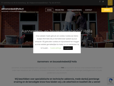 -497 0 020 1161 1995 37 40 78 aannemer aannemersbedrijfholla.nl accepter bijvoorbeeld bouwadviesbedrijf computer contact content cookie cookies e e-mail facebok gebruik gemakkelijker holla hom houd info@aannemersbedrijfholla.nl informatie inlogg internetbrowser jd jouw kerkhoflan klein maakt mail mak offert onz opslat project setting skip statistiek stukjes to twitter websit werkzam wij zwanenburg