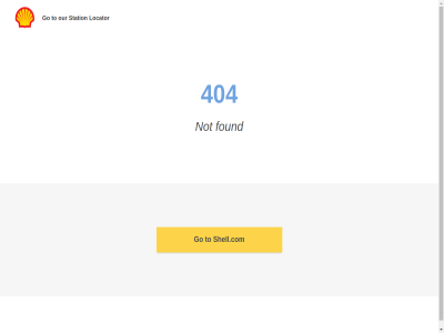 404 error found go locator not our shell.com station to