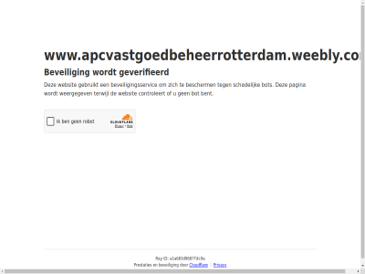 a1a683d9687fdc9a bent bescherm beveil beveiligingsservic bot cloudflar controleert even gebruikt geduld geverifieerd id pagina prestaties privacy ray schadelijk terwijl websit weergegev www.apcvastgoedbeheerrotterdam.weebly.com