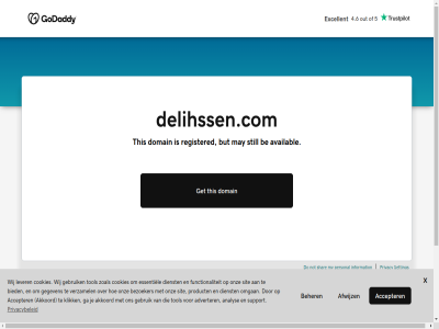 4.6 5 availabl be but by delihssen.com do domain excellent get information may my not out personal powered privacy registered setting shar still this trustpilot