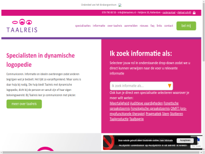 -790 .. 00 078 20 2014 2020 2021 25 50 aangeslot aanmeld accepter allen ander auditbureau auditiev banner bedoelt begrijp bel belevingswereld beschik biedt clienttevredenheidsonderzoek communicer contact cookies cookiesdor copyright dag dicht digital direct down drop drop-down dynamisch eig faq favoriet film fonetisch foniatrie fonologisch functionel gebruikt gecertificeerd geregistreerd hca het hofplein hulp ideeen info@detaalreis.nl informatie inhoud jong jouw kind kinder kindzorgcentrum kiwa klik kun kwaliteit kwaliteitspraktijk kwaliteitsregister leesvor ler les lijkt link logopedie logopediepraktijk logopedist maart media meertal myofunctionel nederland nieuw nodig omft onafhank onderdel onderstaand onz oro oro-myofunctionel ouder ouderportal overbreng paramedici person plezier pragmatiek qualiview razendsnel relevant rol rotterdam schrift selecter sind sitemap smartphon som specialisatie specialisaties specialist spraakstoornis stan stem stotter swip taalbegrip taalproductie taalreis tablet therapie ukkie vaardig vanuit vanzelfsprek veren verwijz verzorgd vind vrag waarover we websit weg wereld wet wij wilt zodat zoek