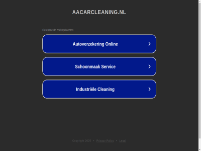 2025 aacarcleaning.nl copyright legal policy privacy
