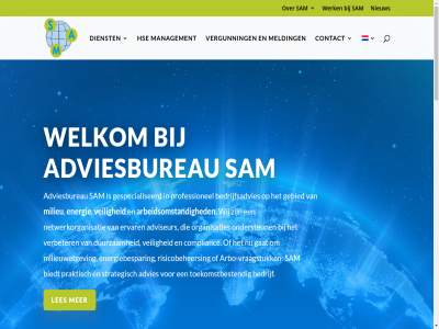 +31 0 14 33 44 497 4b 5512 58 6 61 81 96 advies adviesbureau adviseur arbeidsomstand arbo arbo-vraagstuk bedrijf bedrijfsadvies biedt bv complianc contact dienst duurzam e e-mail en energie energiebespar ervar gat gebied gespecialiseerd heikesestrat hse info@sambv.nl it les mail management market market-it media melding milieu milieuwetgev netwerkorganisatie nieuw ondersteun organisaties pa praktisch professionel risicobeheers sam social strategisch tel toekomstbestend veilig verbeter vergunn vessem vraagstuk websit welkom werk wij