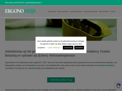 073 1987 46 54 551 aangevuld aanpak accepter adviesbureau arbeidsomstand arbeidssituatie arboconsultancy belangstell belast binnenklimat contact content cookie cookies direct duidelijk ergonomeijs ergonomeijs@ergonomeijs.nl ergonomie ergonomisch extern fysiek gebied gebruik gebruikerservar gebruikt gebundeld ideeen industriel instell interes kwam later mak men mogelijk nem ontstan ontstond opgericht opleid optimal optred paramedisch risico s skip technisch tijden to vanuit verhog verminder vertrouwensperson via voort vrag websit weiger werkbelast wij zogenaamd